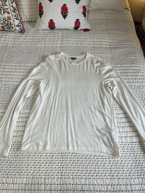 Allbirds Men's Crewneck Long-Sleeve Sweater - White